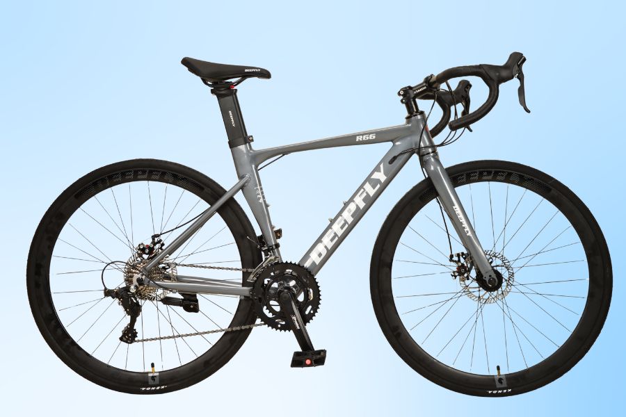 Xe Đạp Đua DeepFly R66 – Road Bike Giá Tốt, Cấu Hình “Ngon” Cho Người Mới