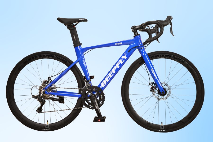 Alternative view of Xe Đạp Đua DeepFly R66 – Road Bike Giá Tốt, Cấu Hình “Ngon” Cho Người Mới